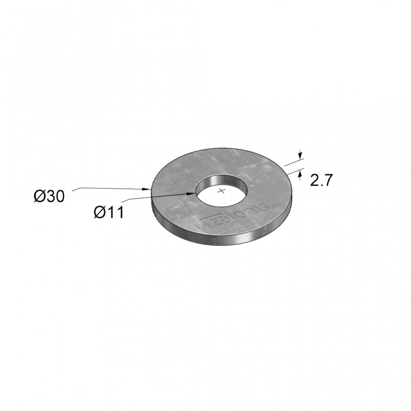 FLAT WASHER M10 WASHERS